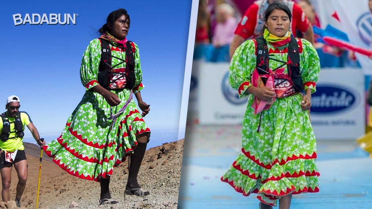 Corredora Indigena Gana Medalla En Europa Uso Vestido Youtube