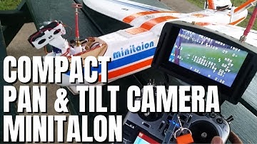 Compact Pan & Tilt FVP Camera on X-UAV Mini Talon