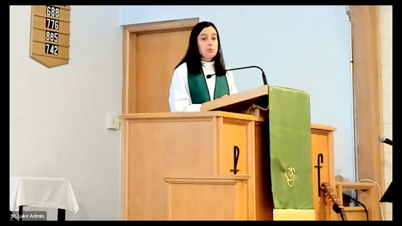 Gospel and sermon for July 24, 2022.