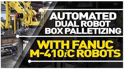 Palletizing Cases in a Cold Room Environment, Courtesy of Motion Control Robotics