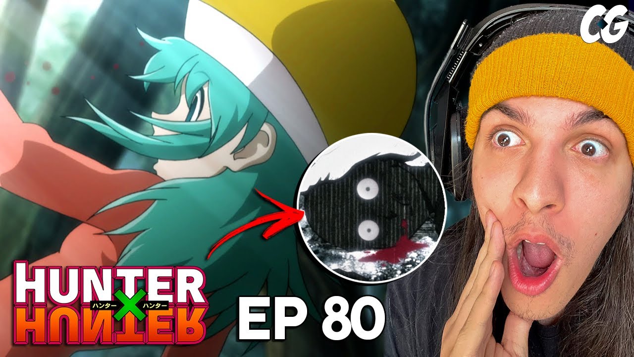 PONZU MORREU!  A HISTÓRIA DO GYRO! - React Hunter X Hunter EP 80 