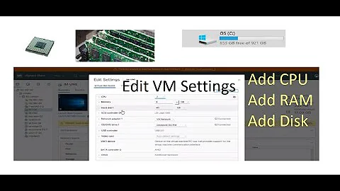VMware Tutorial Beginners | Session 11 VMware Setting how to add CPU, Memory, Extend Disk & Add Disk