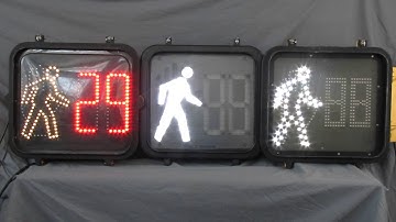 Countdown Pedestrian Traffic Signals Cycling