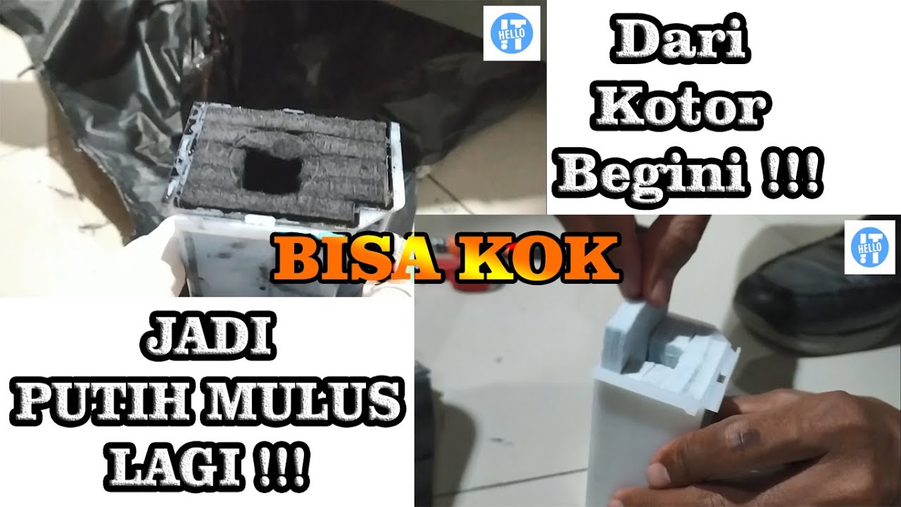 Cara Membersihkan Bantalan Printer Epson L3110 karena Kebocoran Tinta