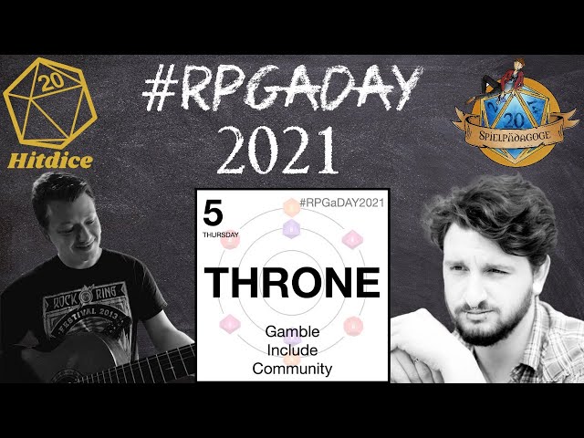 RPGaDay 2021 | Tag 05 | Thron