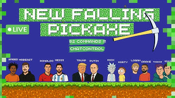 [ChatcontrolGame] 3D NEW Falling pickaxe tnt #shortvideo #chatcontrol