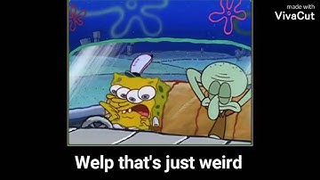 Never pause spongebob