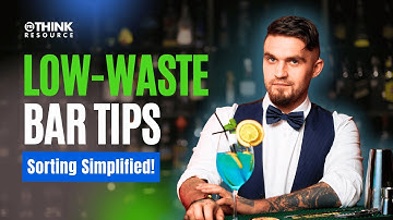 Bar Waste Sorting Made Simple🍸🍹♻️ | #WasteDiversion Tips for Bars & Restaurants | Rethink Resource