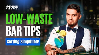 Bar Waste Sorting Made Simple🍸🍹♻️ | #WasteDiversion Tips for Bars & Restaurants | Rethink Resource