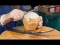 Amazing Coconut Cutting Skills - Thai Street Food