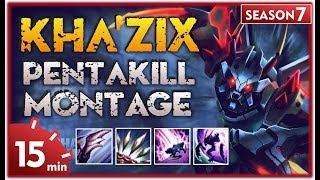 Kha'Zix Montage | Best Kha'Zix Plays S7 | League of Legends