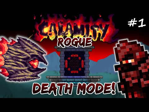 Astrum Deus & Duke Fishron in DEATH MODE! Terraria Calamity Let's