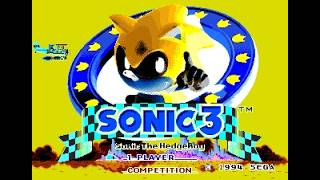 Sonic 3 Reversed Frequencies: Launch Base Act 2 (Oscilloscope View)