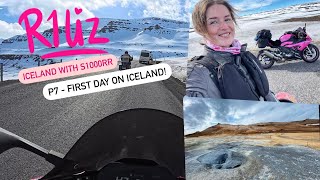 R1Liz - Iceland with S1000RR - P7 - First Day on Iceland!