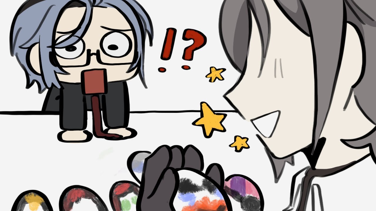 art therapy with mysta and hex