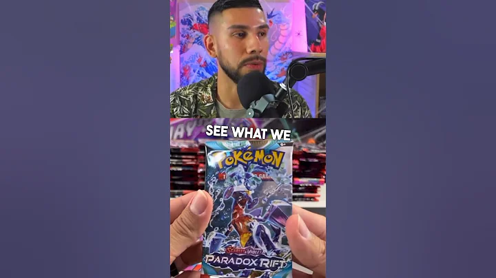 Hitting The BIGGEST Chase Card from Pokémon Paradox Rift!🔥🔥 #pokemoncards #tcg #pokemon