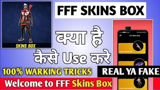 FFF Skins Box App|FFF Skins Box App Kaise Use Kare|FFF Skins Box App|FFF Skins Box App Real or Fake screenshot 3