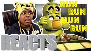 Chica Runs Away | AndrewJohn100 Reaction | AyChristene Reacts