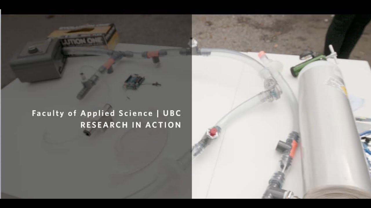 UBC Biomedical Engineering Students Build a Low Cost Ventilator