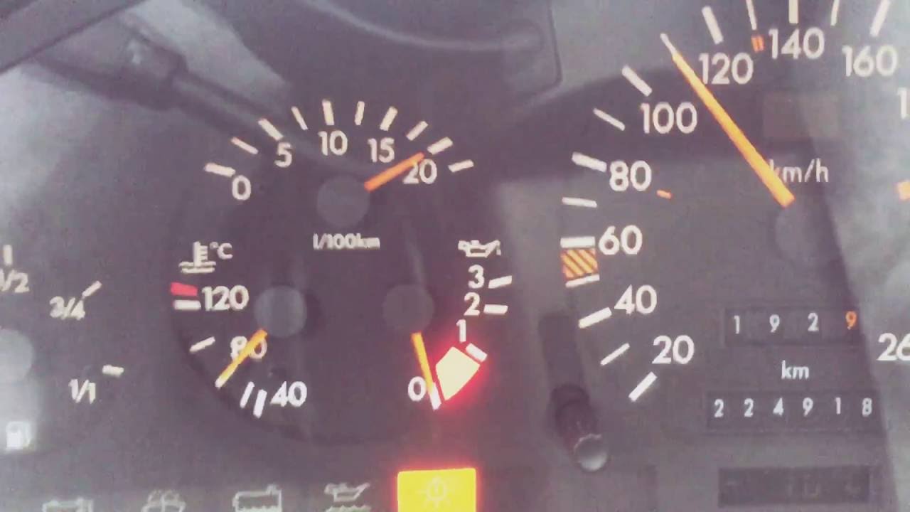 W140. Давление масляного насоса. - YouTube