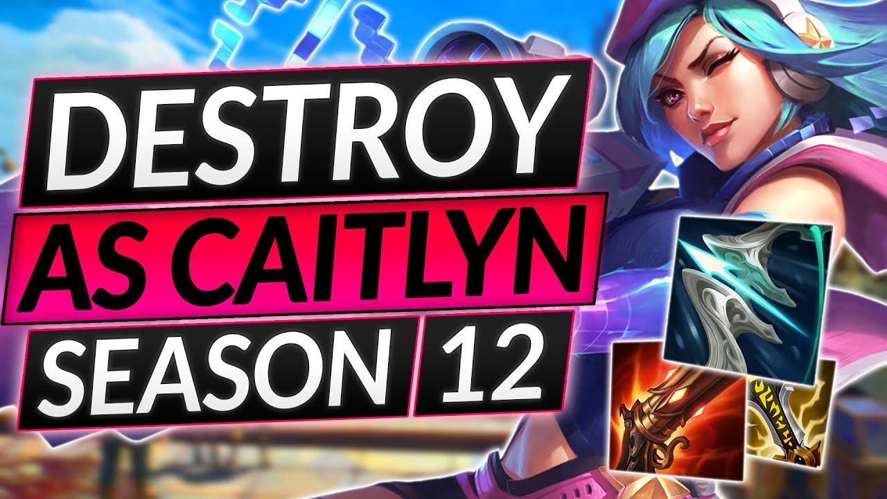 ULTIMATE CAITLYN GUIDE for Season 12 - Combos, Mechanics, Tricks and Builds - LoL ADC Tips