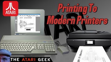 Atari ST - Printing to Modern Printers in 2025