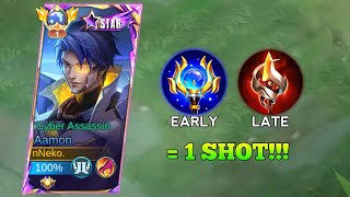 GLOBAL AAMON BEST 1 SHOT BUILD! ( insane damage )