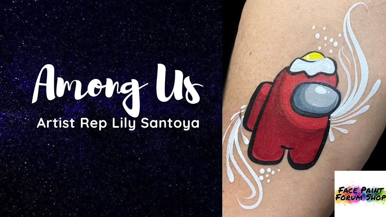 Among Us Face Painting YouTube