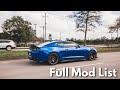 My Camaro SS 1LE MOD list | Costs to make this 510 WHP Cammed beast!