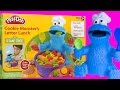 Play Doh Cookie Monster Letter Lunch Learning ABC Sesame Street 123 Play-Doh Toy Plaza Sesamo