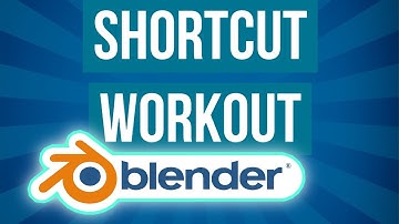 LEARN QUICK SHORT CUT KEYS FOR BLENDER