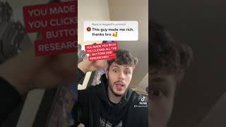 "THIS GUY MADE ME RICH"