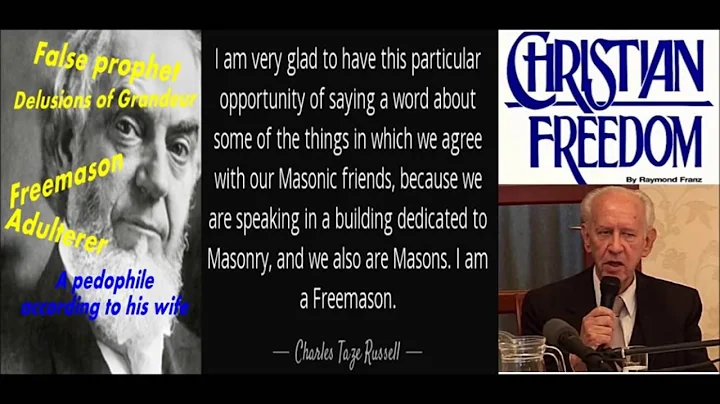 The Truth about Charles Taze Russell   Raymond Franz