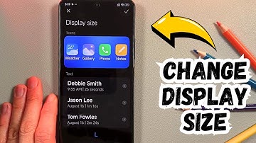 How to Change Display Size on POCO X6 Pro
