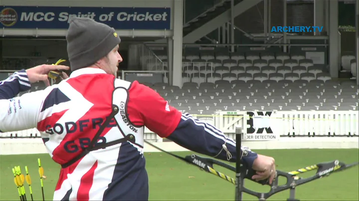 Larry Godfrey v Jacek Proc  recurve mens 1st round...