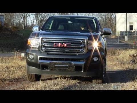 2015 GMC Canyon SLT 4x4 Test Drive Video Review - Mid-Size Pickup Truck