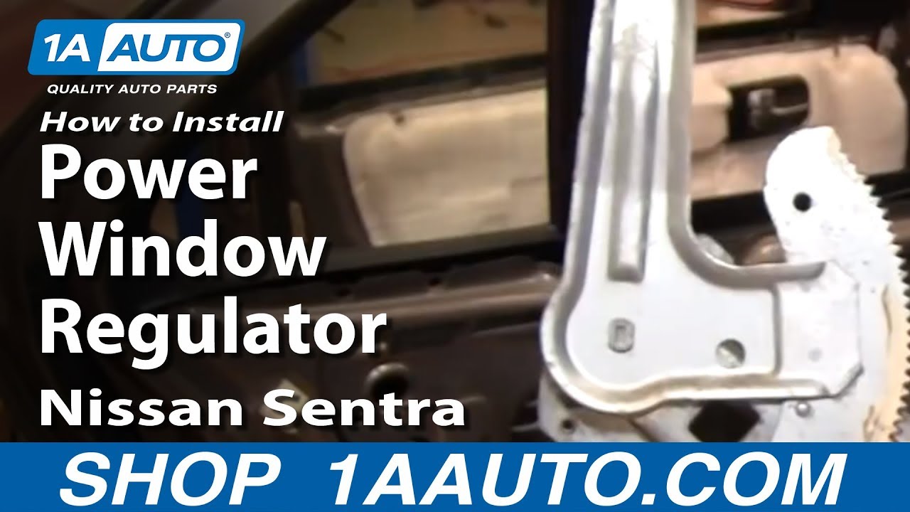 How to Replace Window Regulator 00-06 Nissan Sentra - YouTube How to Replace Window Regulator 00-06 Nissan Sentra - YouTube