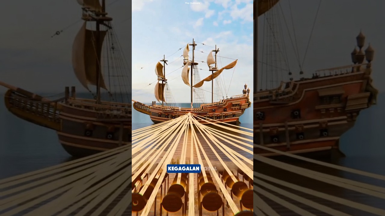 Kenapa Kapal Ini Tidak Terbakar Meski Disorot Ratusan Cermin #faktaunik #animation