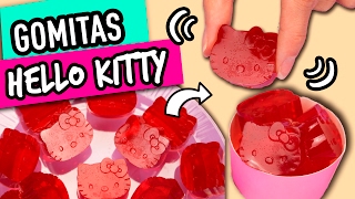 Regalos para 14 de Febrero ❤ Gomitas caseras de Hello Kitty  | Manualidades San Valentin ❤ Catwalk