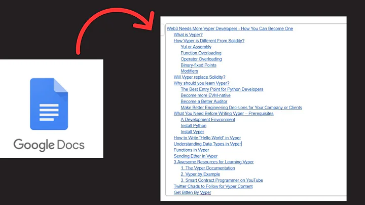Discover How to Add a Clickable Table of Contents in Google Docs!