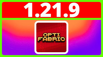 How To Download And Install OptiFabric For Minecraft Java 1.21.9 | OptiFine Alternative