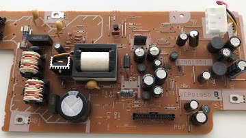 Repair of Panasonic DMR E85H--Replacement of C1260 and C1261