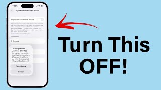 Your iPhone Tracking You and Listening - TURN THIS OFF!