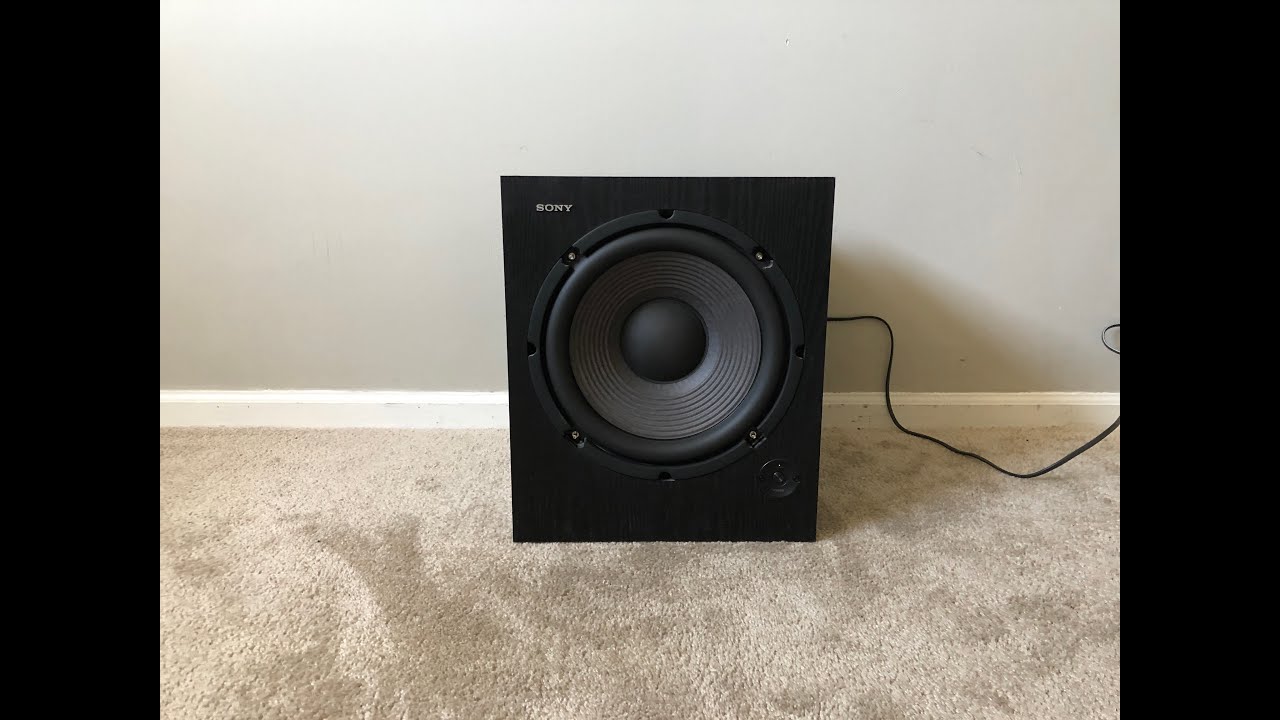 sony powered subwoofer home theater
