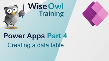 Power Apps Deel 4 - Een gegevenstabel maken