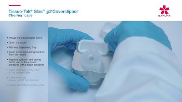 Tissue Tek Glas g2 Glass Coverslipper Cleaning nozzle