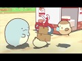 トカゲとにせつむり：ゆうびんはいたつ｜すみっこぐらし