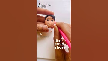 fondant figure tutorial, fondant tutorial #cakedecorating #fondant #fondanttutorial #fondantcake
