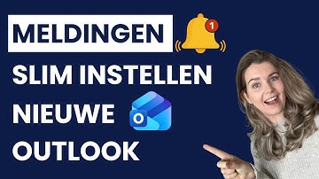 Pop-ups en e-mailmeldingen | Zo zet je ze uit | Nieuwe Outlook 2026