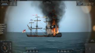 NAVAL ACTION - Capturing a Pavel on Fire Shock! [BVAR]